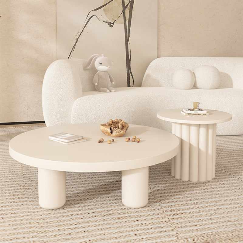 Wood Coffee Cocktail Table Contemporary Coffee or End Table with 4 Legs