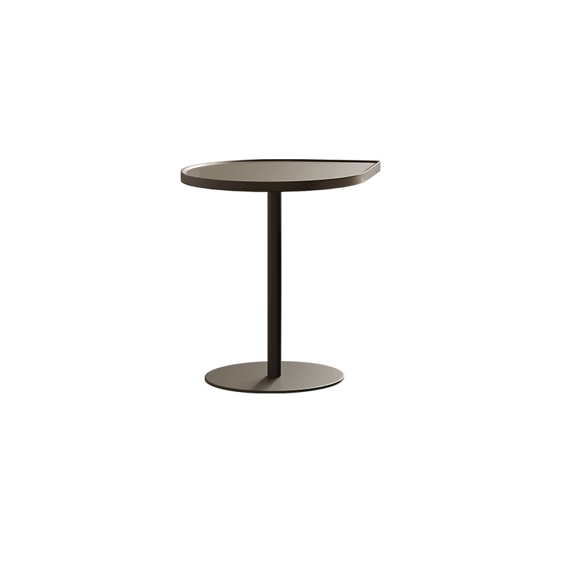 Contemporary Cocktail Table Round Pedestal Coffee Cocktail Table
