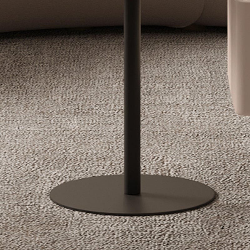 Contemporary Cocktail Table Pedestal Stone Coffee Cocktail Table