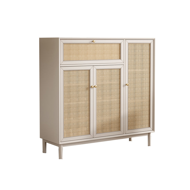Modern Dining Server Engineered Wood Buffet Server with Doors for Dini