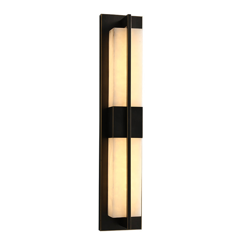 Modernism Wall Sconce Waterproof Outdoor Sconce Light Fixture with Marble