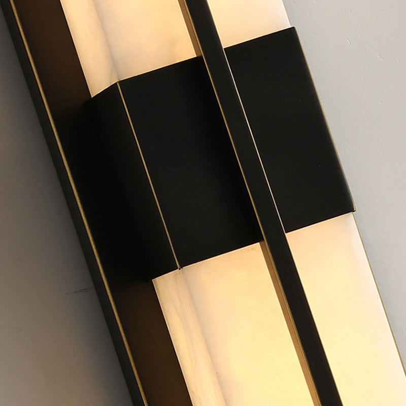 Modernism Wall Sconce Waterproof Outdoor Sconce Light Fixture with Marble