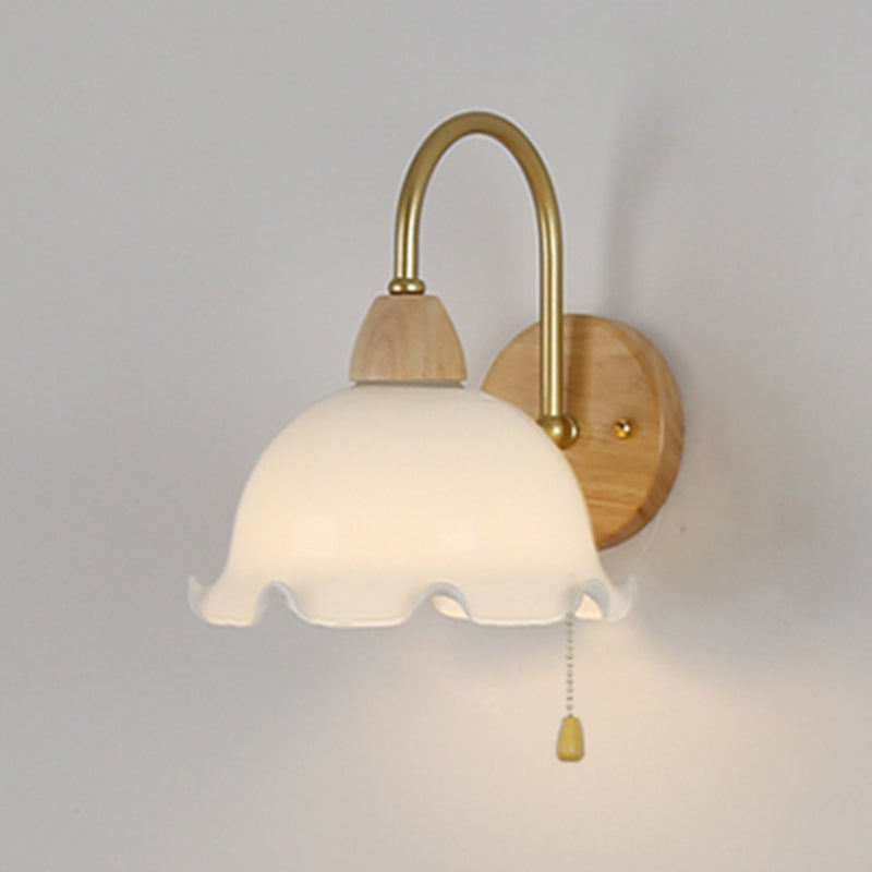 Modern Style Wall Mounted Sconce 1-Light Wall Lights for Bedroom