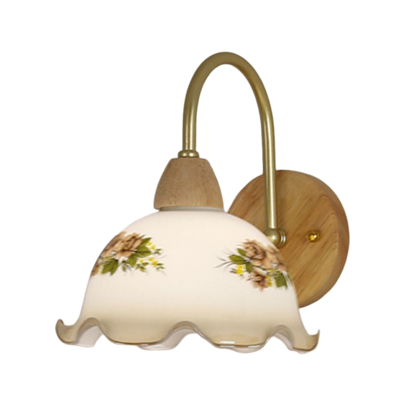 Modern Style Wall Mounted Sconce 1-Light Wall Lights for Bedroom