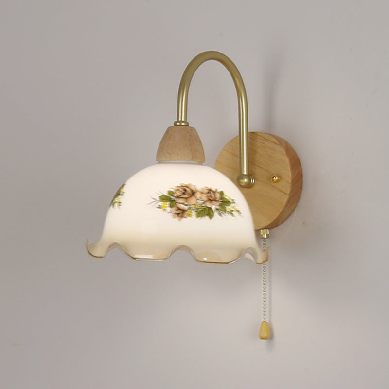 Modern Style Wall Mounted Sconce 1-Light Wall Lights for Bedroom