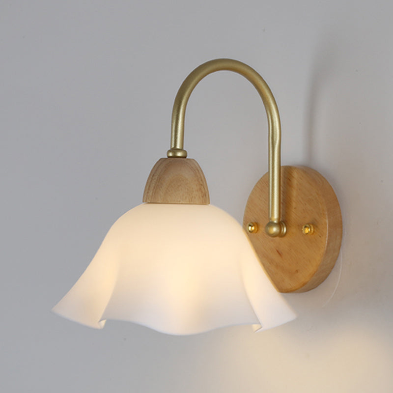 Modern Style Wall Mounted Sconce 1-Light Wall Lights for Bedroom