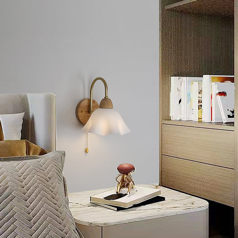 Modern Style Wall Mounted Sconce 1-Light Wall Lights for Bedroom