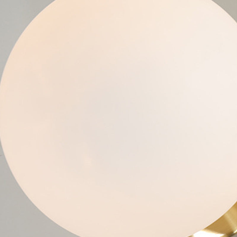 Modern Style Wall Mounted Sconce Glass Shade Wall Lights for Bedroom