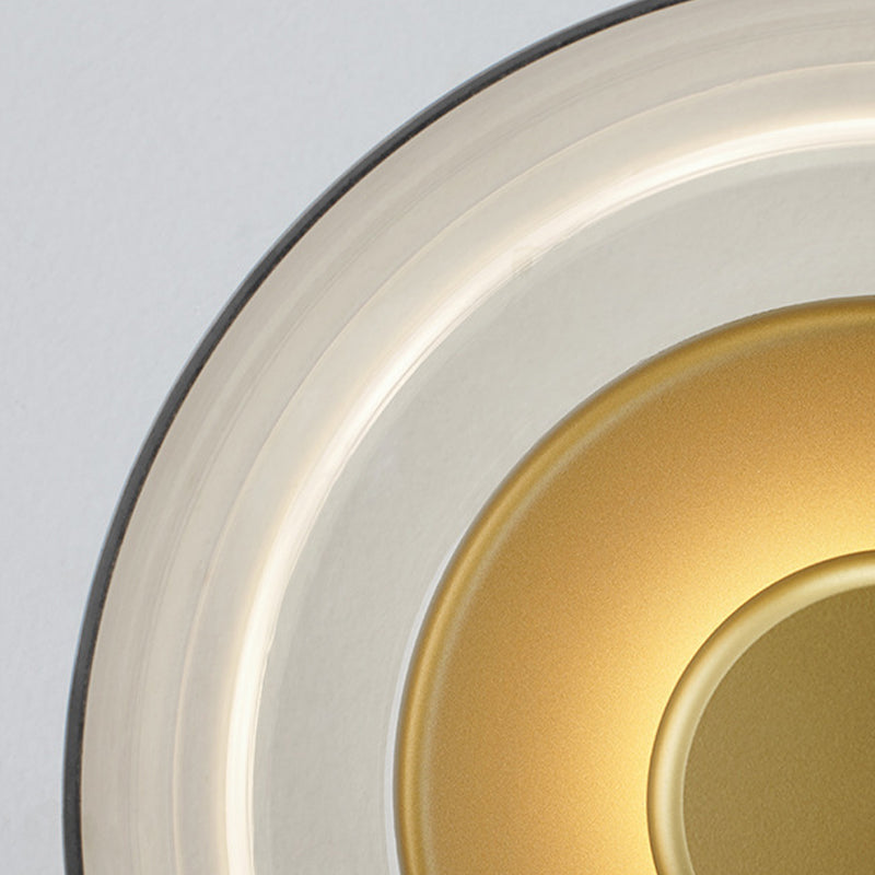 Glass Shade Wall Lights Modern Style Wall Mounted Sconce for Bedroom