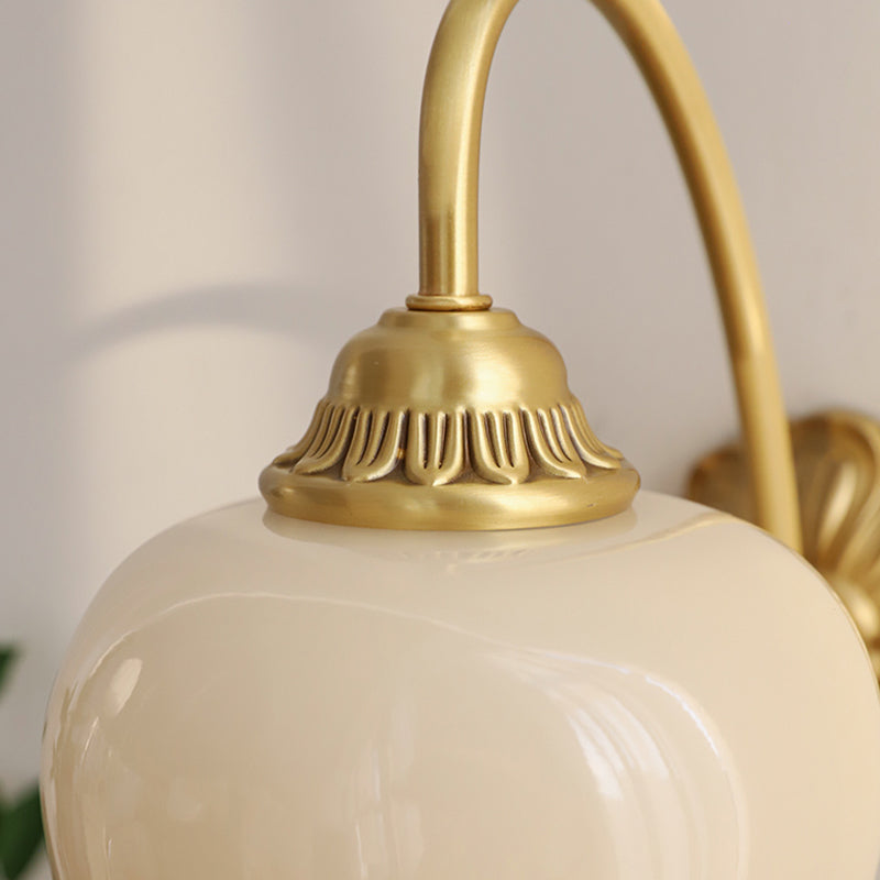 Resin Shade Wall Lights Modern Style Wall Mounted Sconce for Bedroom