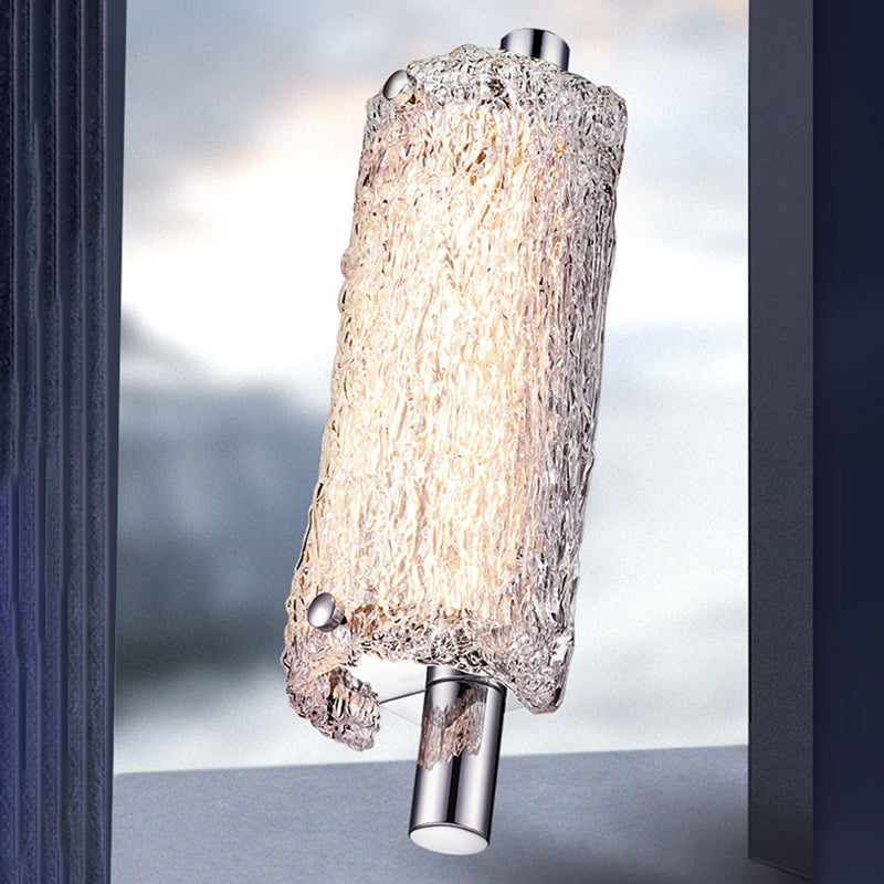 Modern Style Wall Lamp Glass Shade Wall Light Fixtures for Bedroom