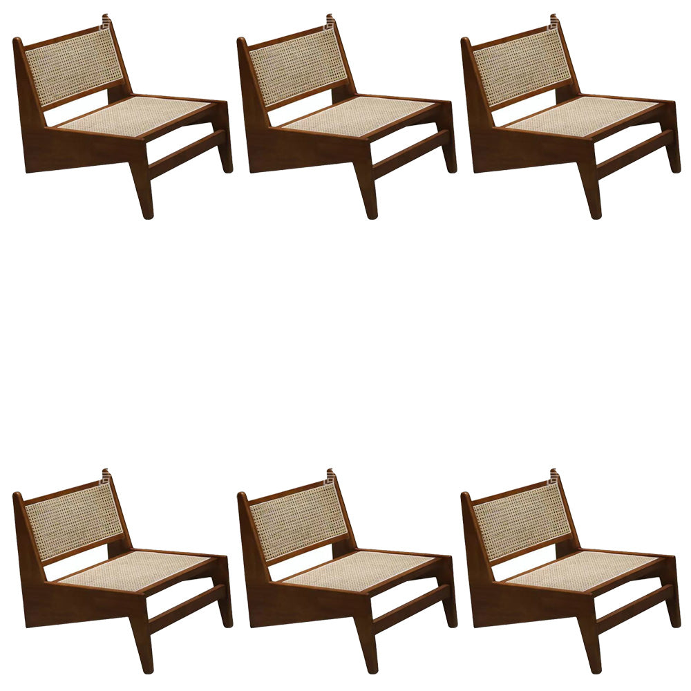 29" Wide Tropical Dining Side Chair Rattan Natural Outdoor Chair