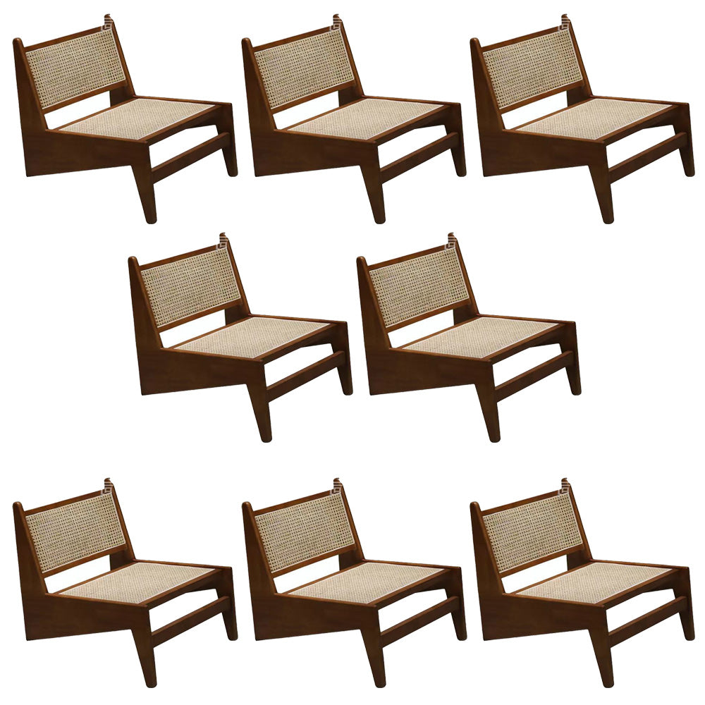 29" Wide Tropical Dining Side Chair Rattan Natural Outdoor Chair