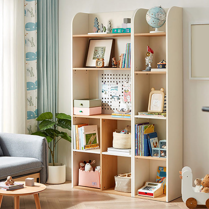 Scandinavian Standard Kids Bookcase in Solid Wood Closed Back