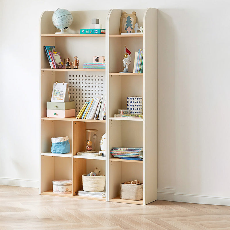 Scandinavian Standard Kids Bookcase in Solid Wood Closed Back