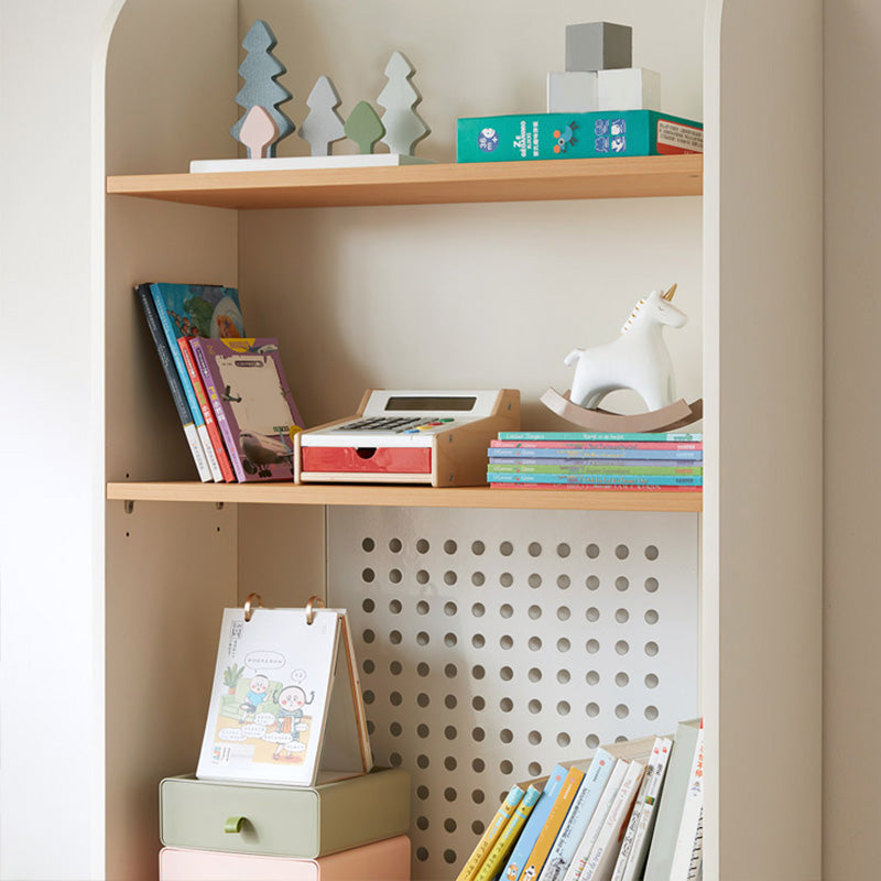 Scandinavian Standard Kids Bookcase in Solid Wood Closed Back