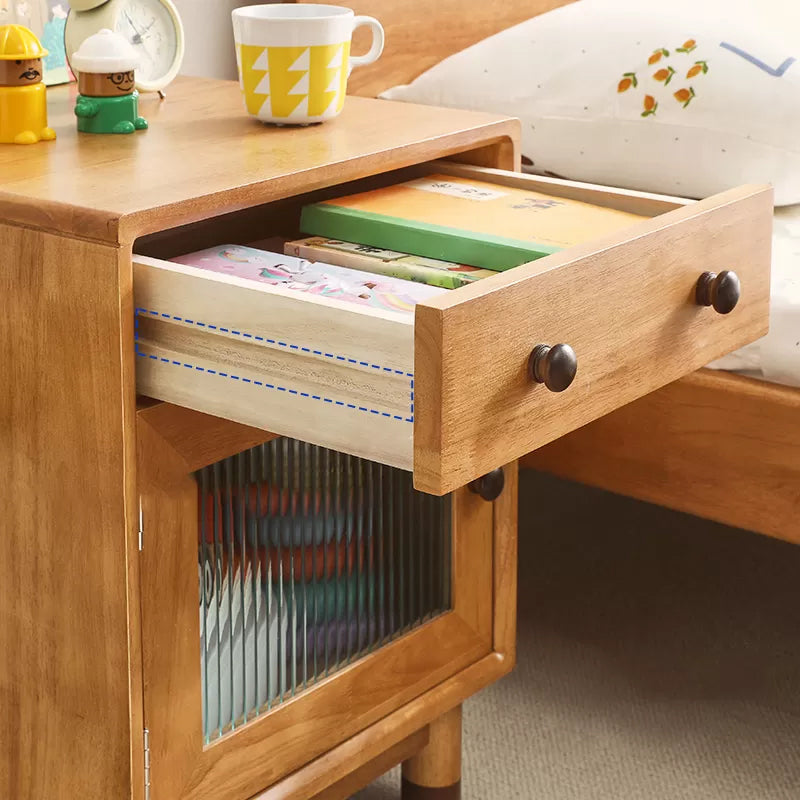 Contemporary Lighting Not Included No Theme Kids Bedside Table with Drawers