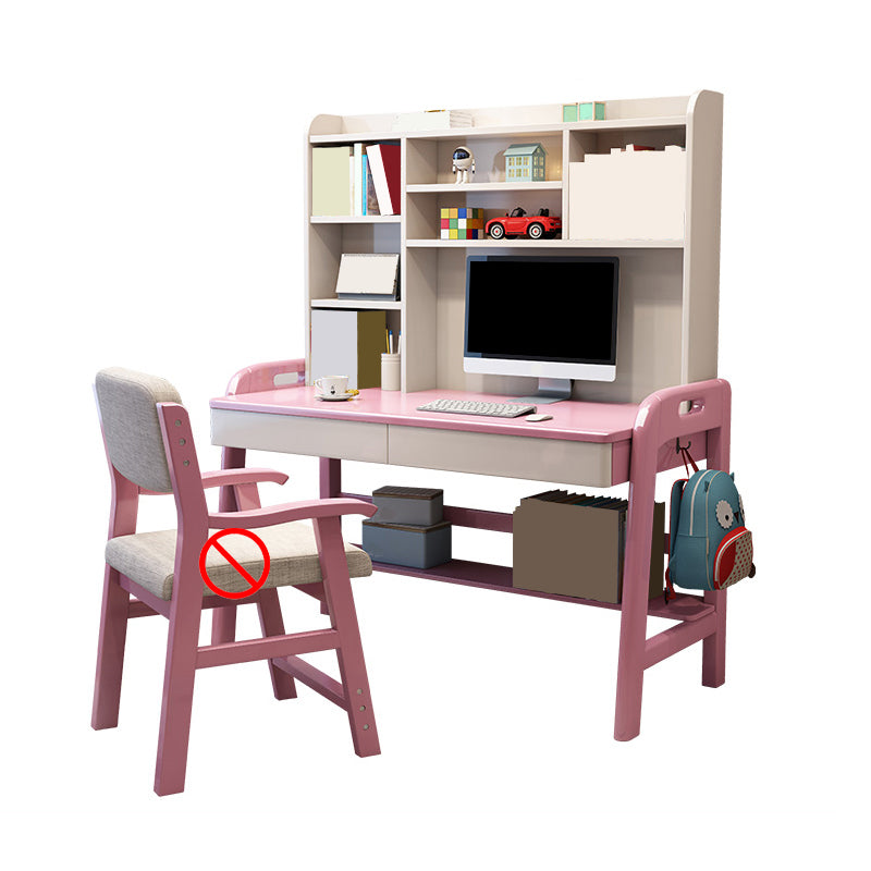 Writing Kids Desk Bedroom with Drawers Kids Study Desk and Chair Set