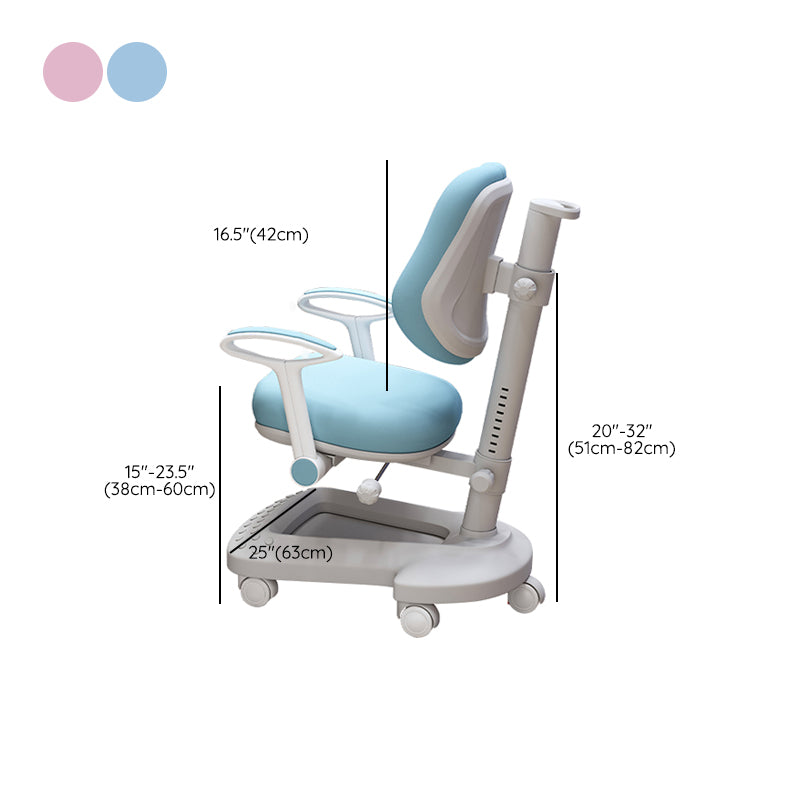 Adjustable Kids Desks and Chair Set with Hutch Solid Wood Child Desks Writing Desks