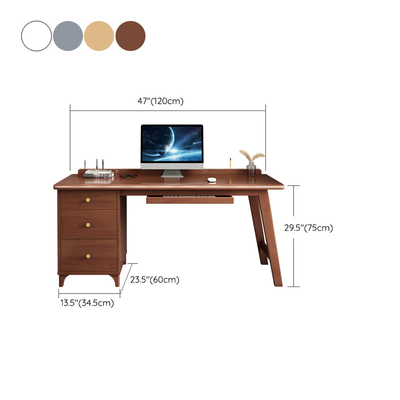 Computer Desk Kids Desks with Drawers 29.5" H Bedroom Computer Desk and Chair