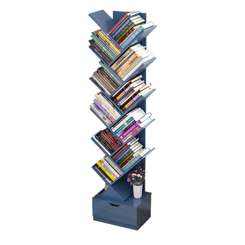 Contemporary Tree Book Shelf Manufactured Wood Standard Kids Bookshelf