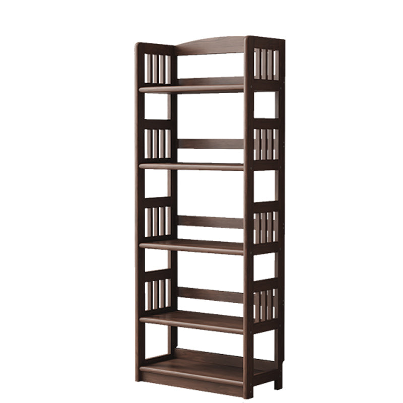 Industrial Closed Back Book Shelf Rubberwood Standard Kids Bookshelf