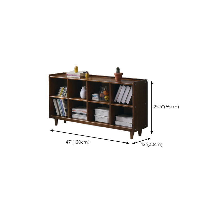 Industrial Closed Back Book Shelf Freestanding Standard Kids Bookshelf