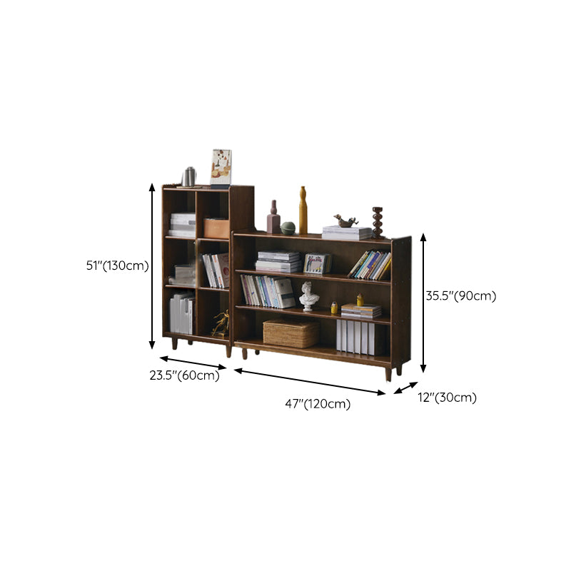 Industrial Closed Back Book Shelf Freestanding Standard Kids Bookshelf