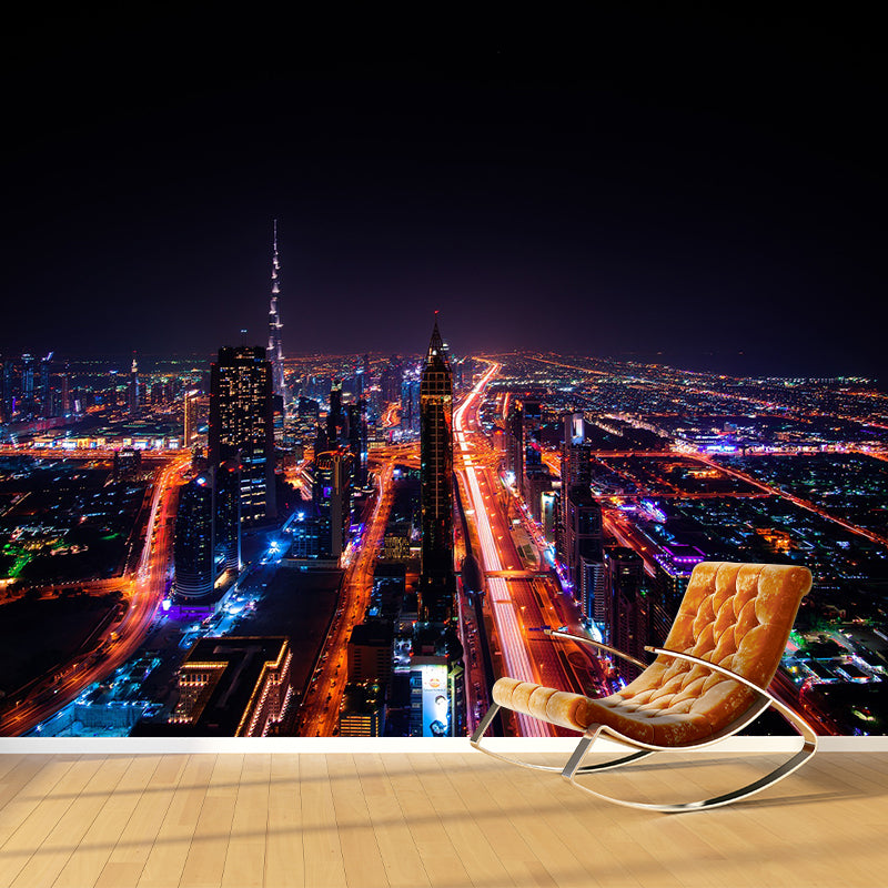 Photography Pattern Mildew Cityscapes  Wall Mural Horizontalt for Wall Decor