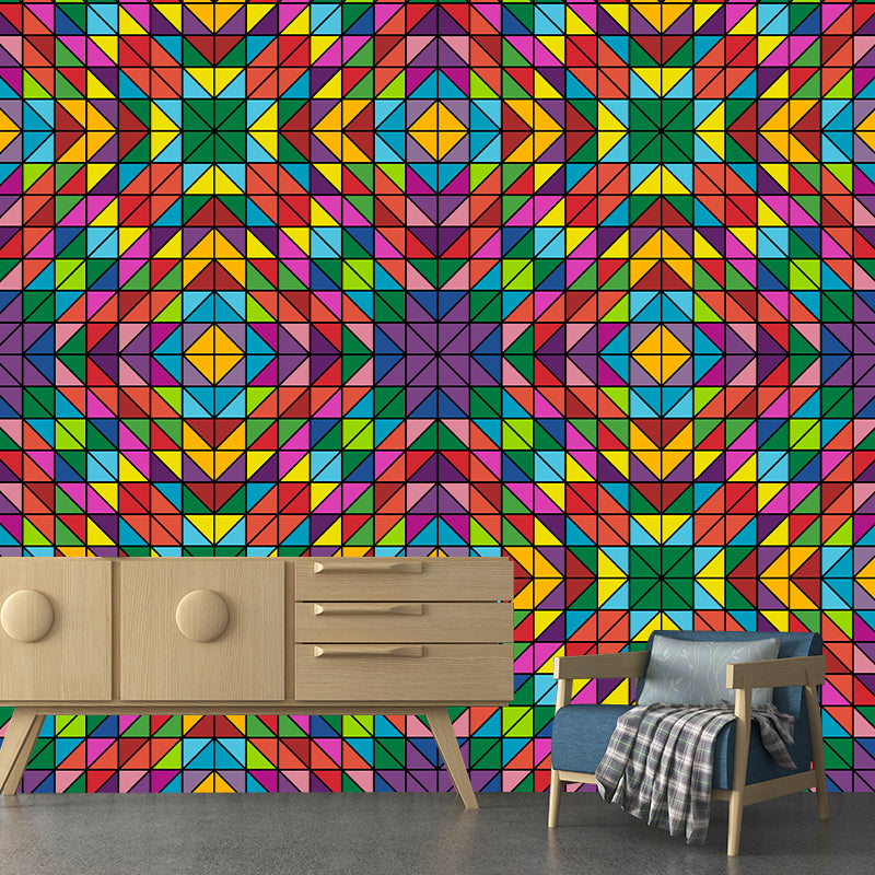 Illustration Novelty Pattern Mildew Wall Mural Horizontalt for Living Room