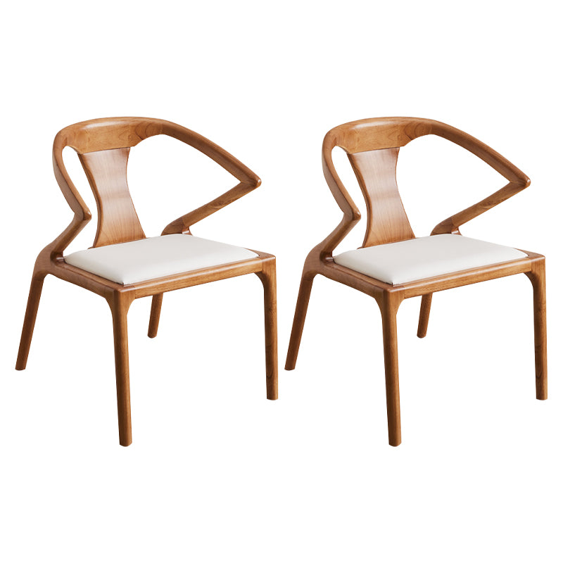 Modern Indoor Dining Arm Chair Solid Wood Windsor Back Arm Chair