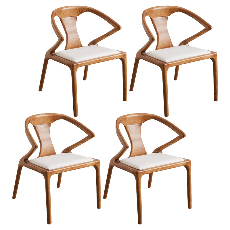 Modern Indoor Dining Arm Chair Solid Wood Windsor Back Arm Chair