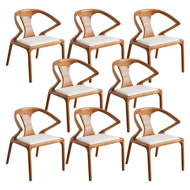 Modern Indoor Dining Arm Chair Solid Wood Windsor Back Arm Chair