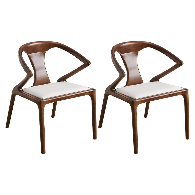 Modern Indoor Dining Arm Chair Solid Wood Windsor Back Arm Chair