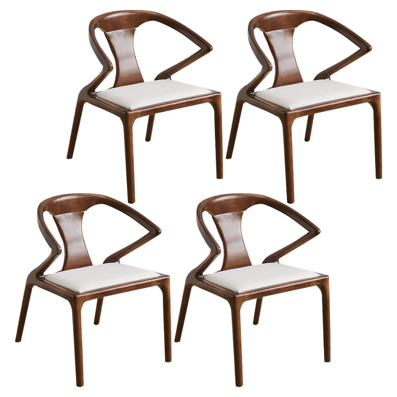 Modern Indoor Dining Arm Chair Solid Wood Windsor Back Arm Chair