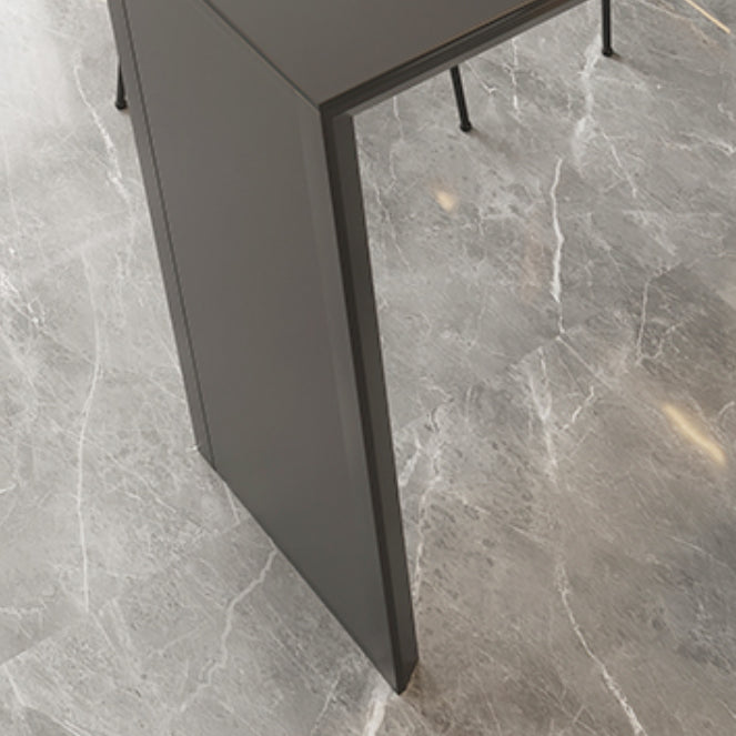 1/3 Pieces Bar Stool and Table Set Contemporary Rectangular for Living Room