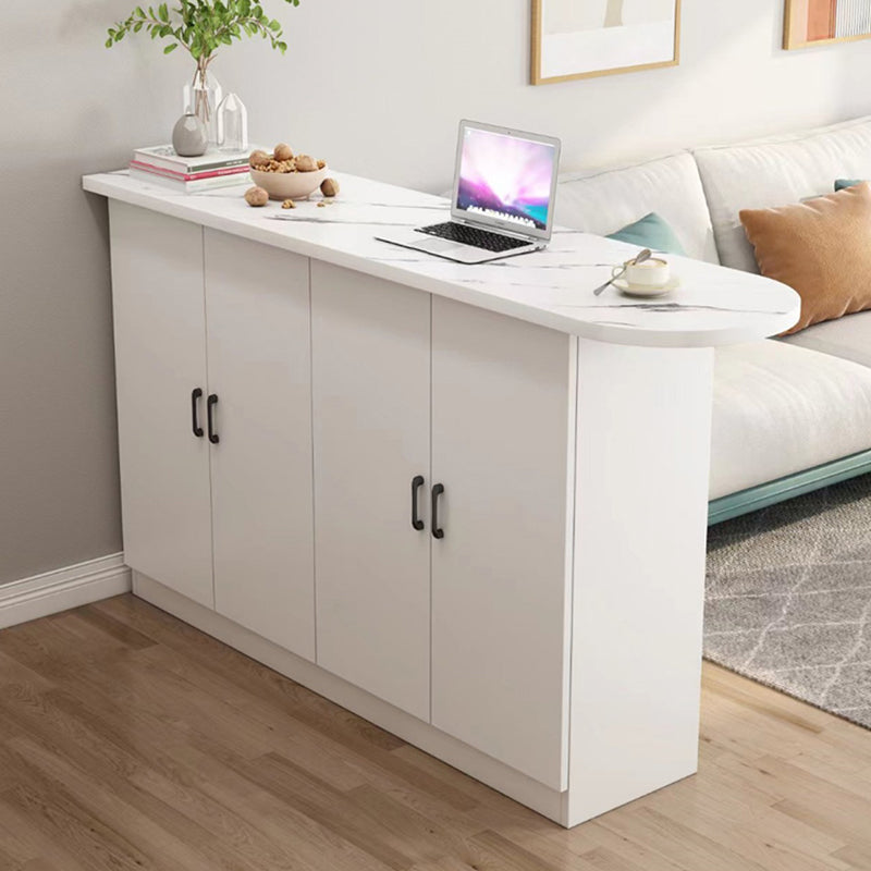 Contemporary Style Specialty Wood Bar Height Pub Table for Living Room