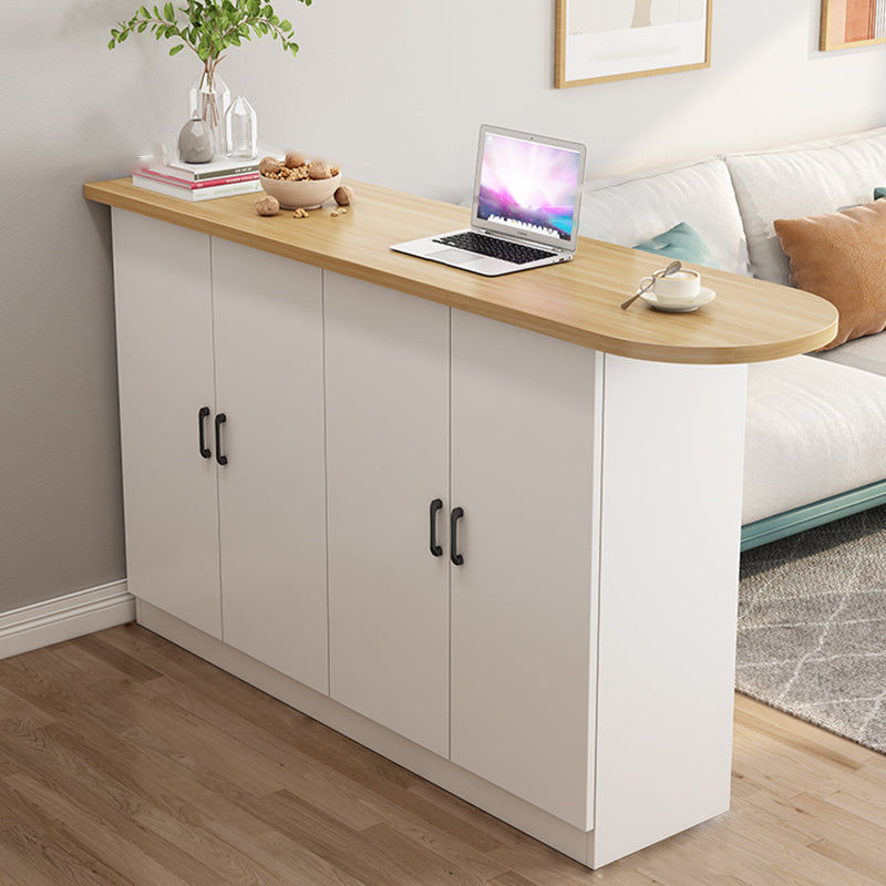 Contemporary Style Specialty Wood Bar Height Pub Table for Living Room