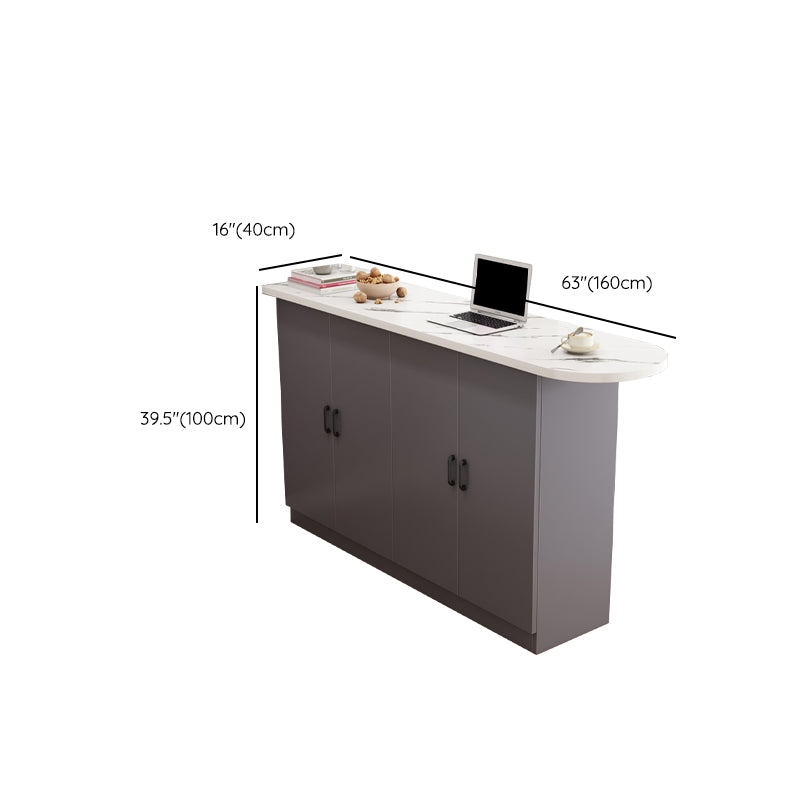 Contemporary Style Specialty Wood Bar Height Pub Table for Living Room