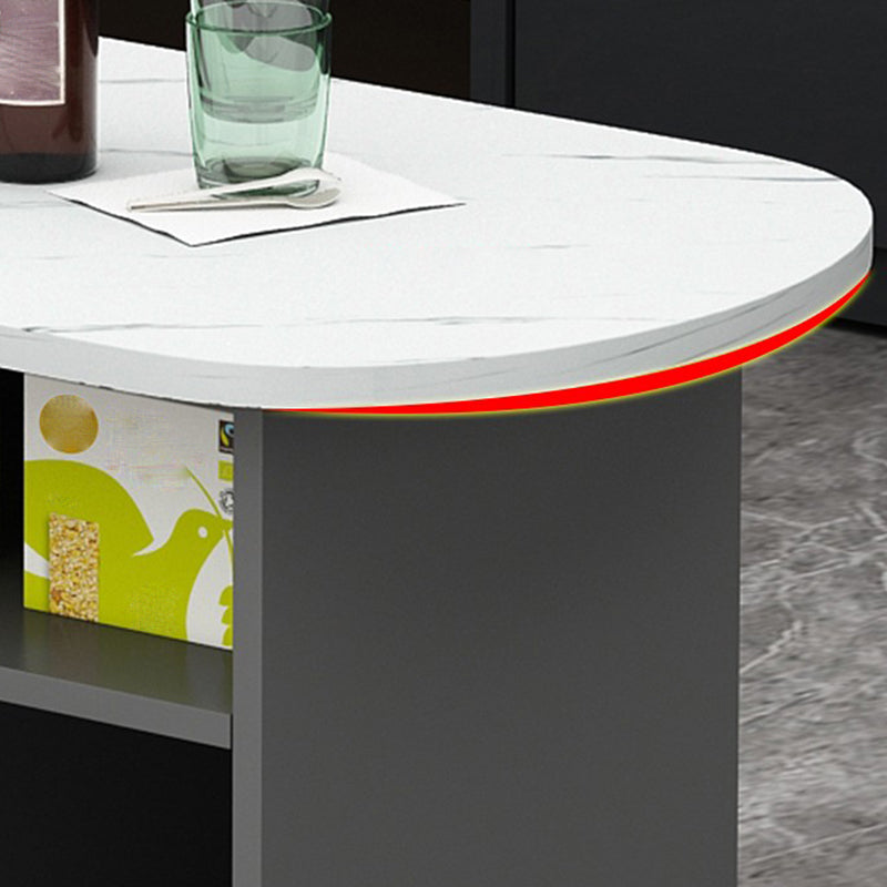 Contemporary Style Specialty Wood Bar Height Pub Table for Kitchen