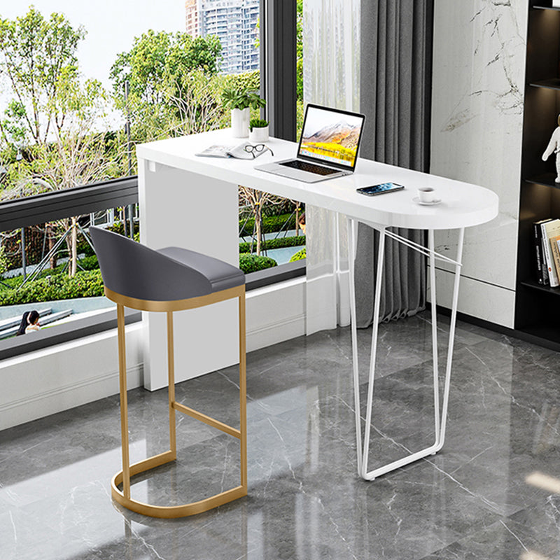 Modern Style Specialty Wood Bar Height Pub Table for Living Room