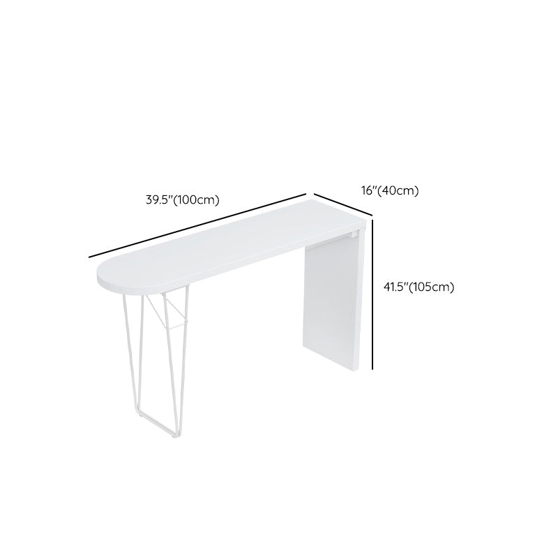 Modern Style Specialty Wood Bar Height Pub Table for Living Room