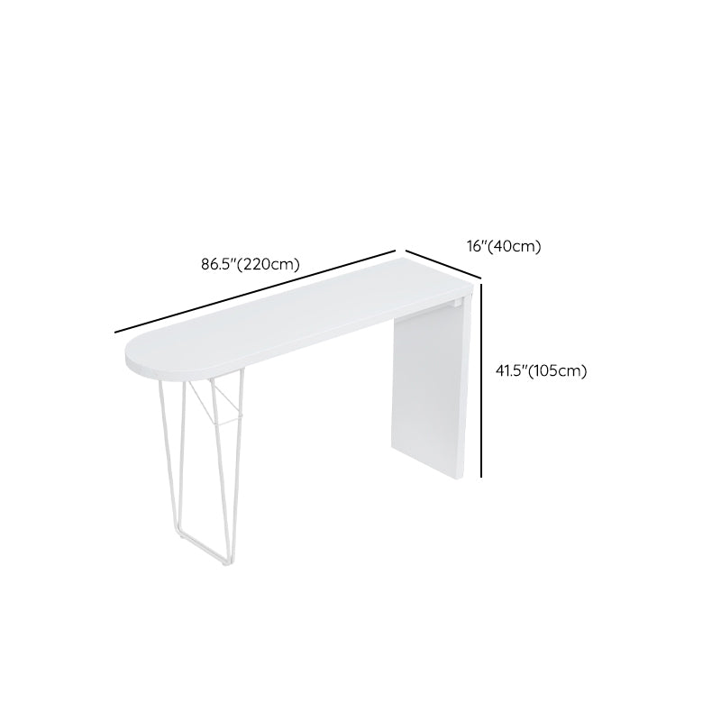 Modern Style Specialty Wood Bar Height Pub Table for Living Room