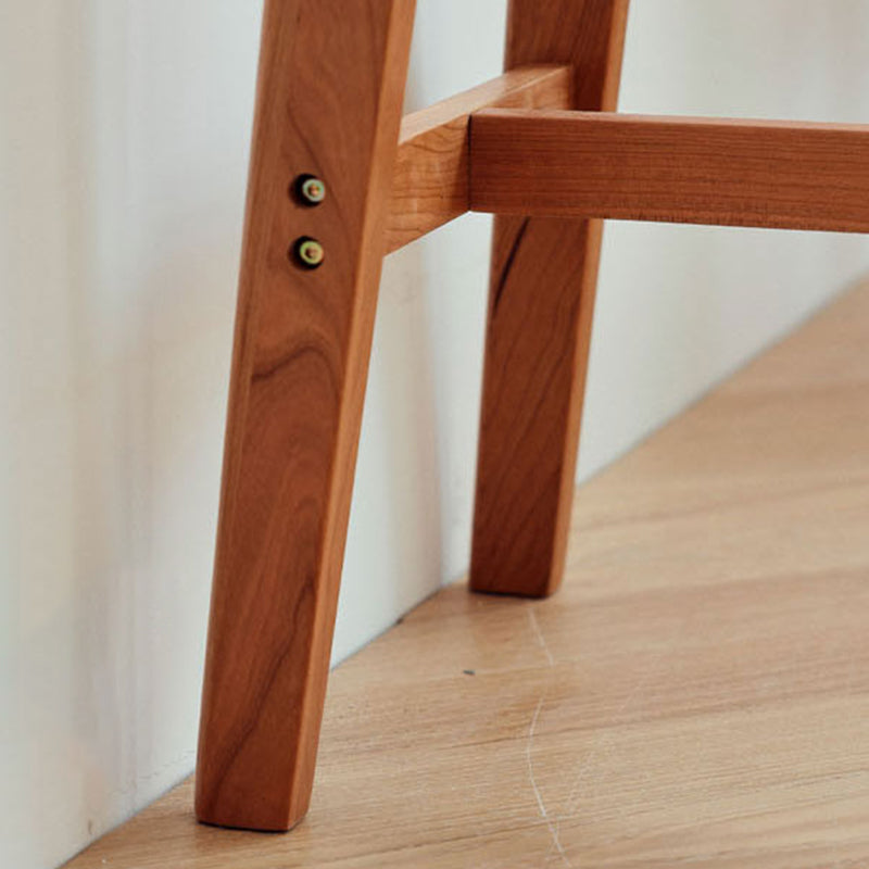 Modern Rectangle Solid Wood Bar Height Pub Table for Dining Room