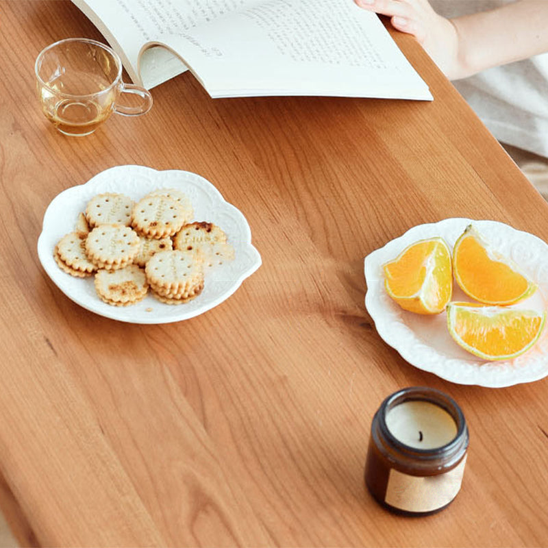 Modern Rectangle Solid Wood Bar Height Pub Table for Dining Room