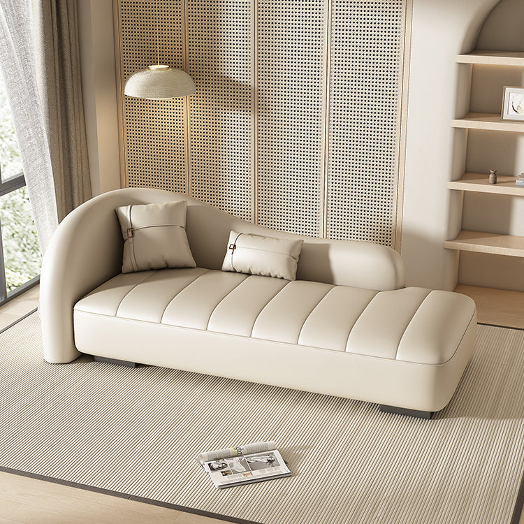 Modern Upholstered Chaise Lounge Couch Leather Chaise Lounge Chair