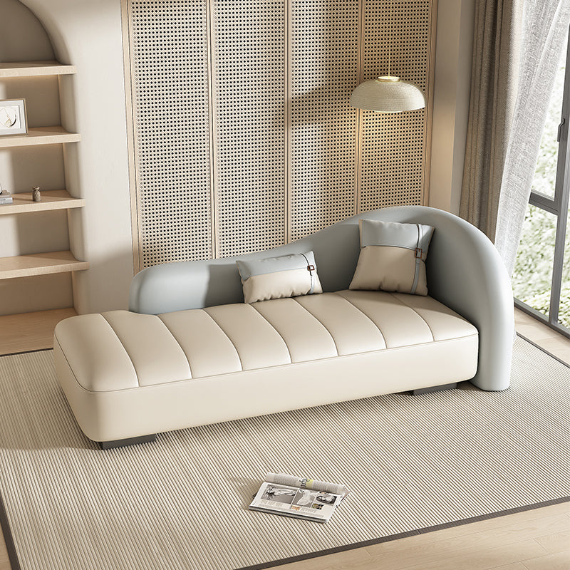 Modern Upholstered Chaise Lounge Couch Leather Chaise Lounge Chair
