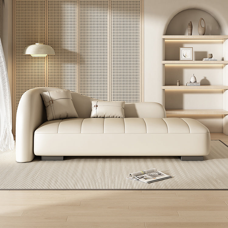 Modern Upholstered Chaise Lounge Couch Leather Chaise Lounge Chair