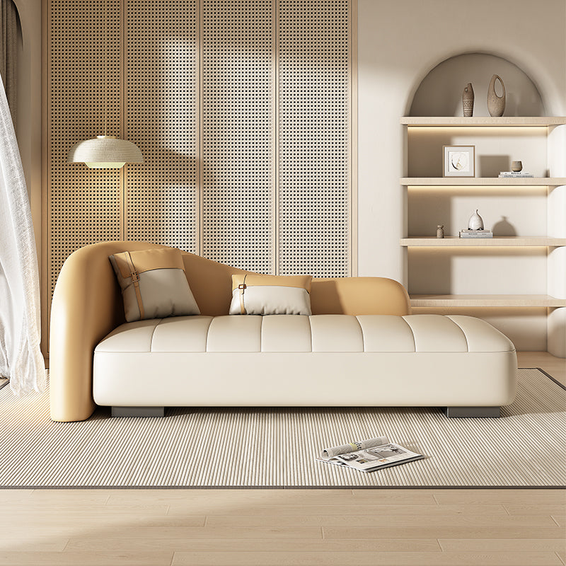 Modern Upholstered Chaise Lounge Couch Leather Chaise Lounge Chair