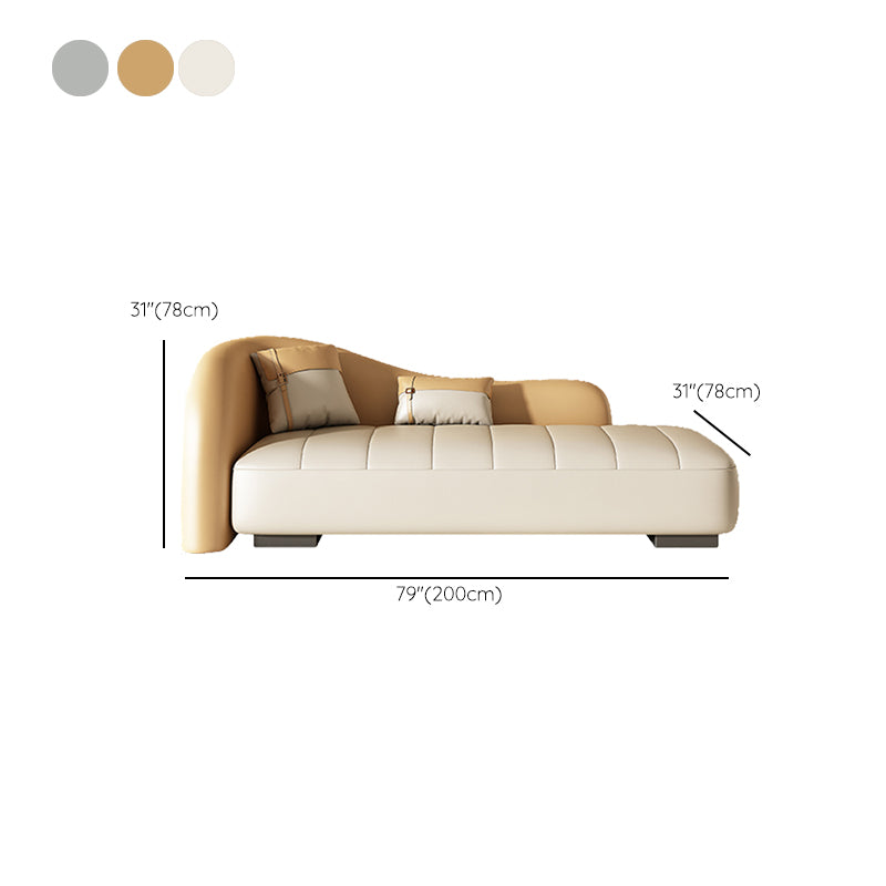 Modern Upholstered Chaise Lounge Couch Leather Chaise Lounge Chair